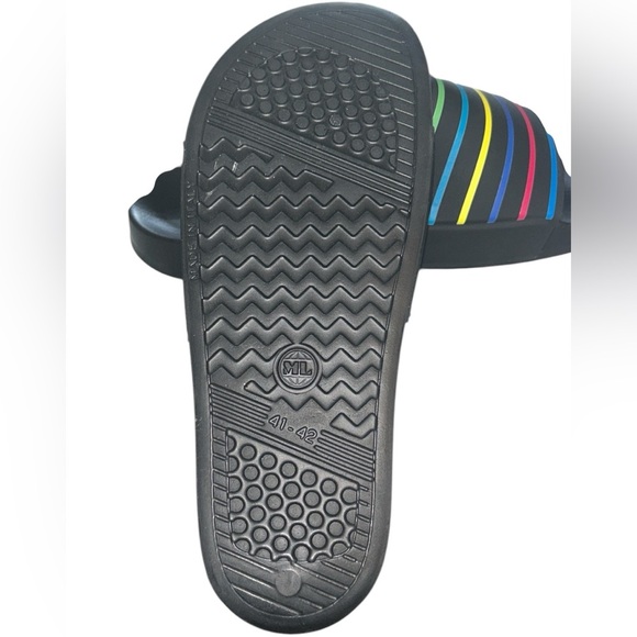 PAUL SMITH Men’s Nyro Striped Pool Slide Sandal - Picture 3 of 3